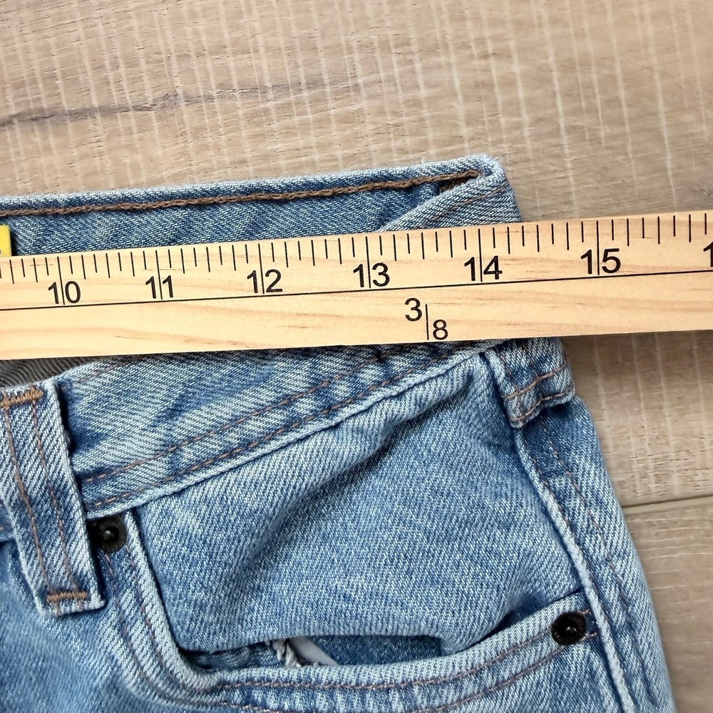 Empyre Jeans Boys 27 Light Blue Loose Straight Leg Y2K Skate ZU1334 Denim Pants - Picture 4 of 12